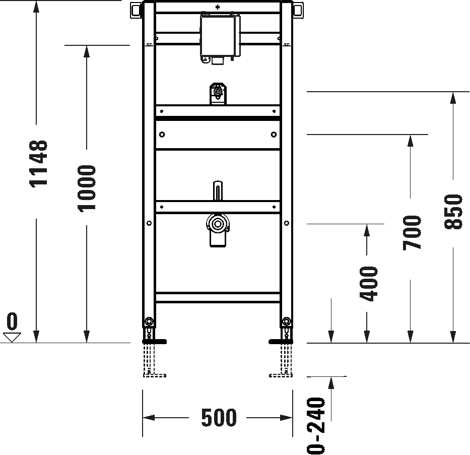 Installation element for urinal, WD3004