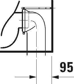 Floorstanding toilet, 200309