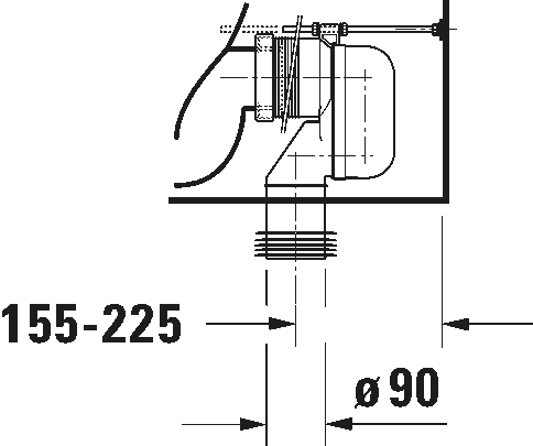 Toilet close-coupled, 200209