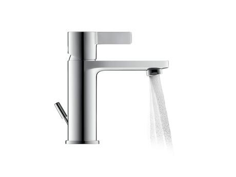 Single lever basin mixer M FreshStart, DE1021001010 with pop-up waste set