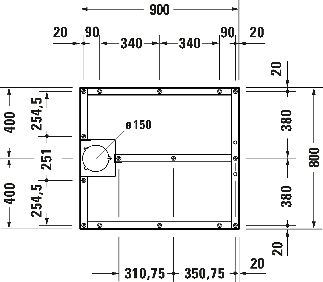 Support frame, 791100