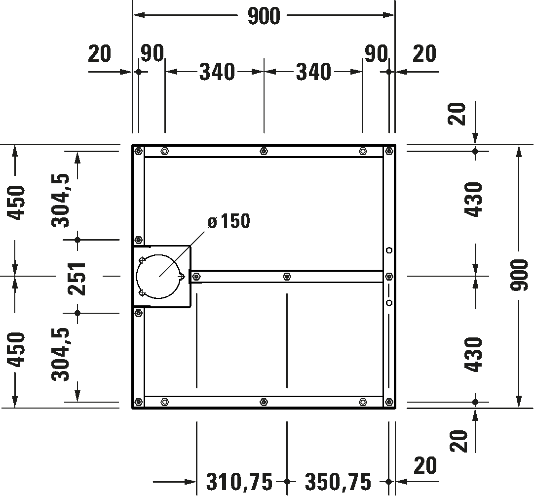 Support frame, 791101