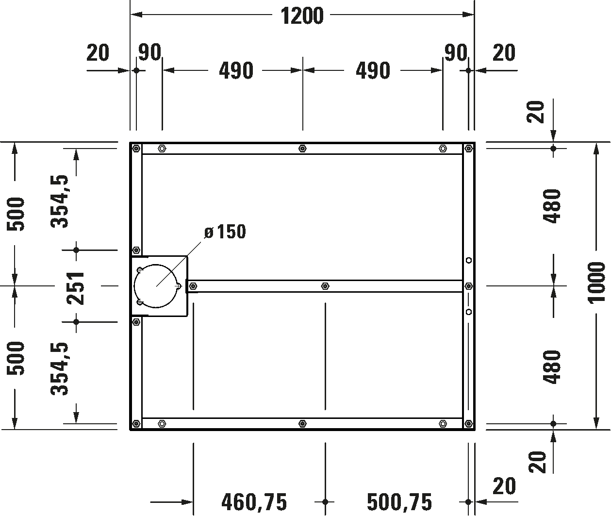 Support frame, 791107