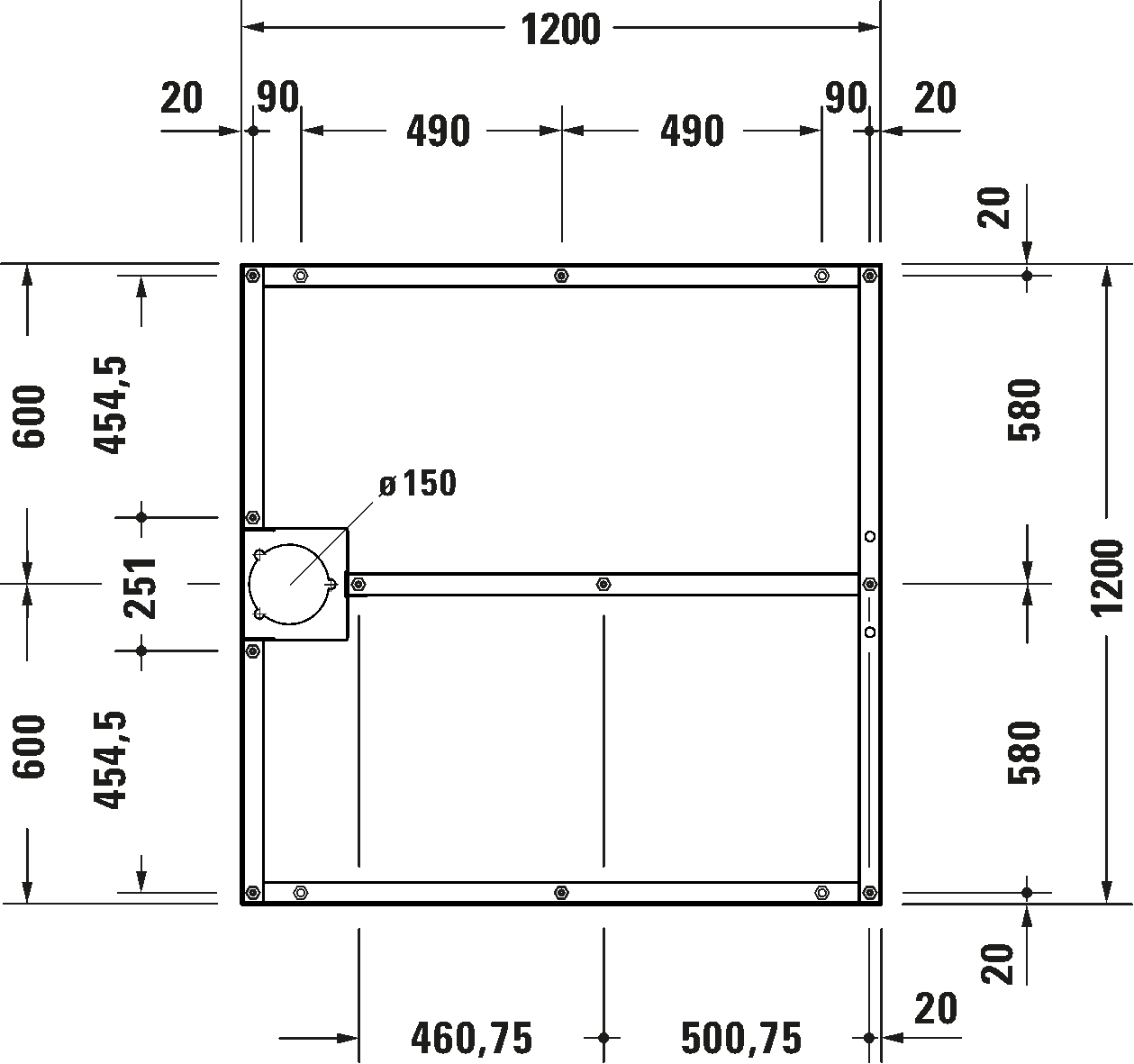 Support frame, 791108