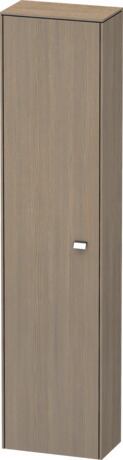 Tall cabinet, BR1320L1035 Hinge position: Left, Oak terra Matt, Decor, Handle Chrome