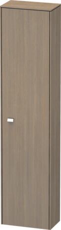 Tall cabinet, BR1320R1035 Hinge position: Right, Oak terra Matt, Decor, Handle Chrome