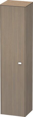 Tall cabinet, BR1330L1035 Hinge position: Left, Oak terra Matt, Decor, Handle Chrome