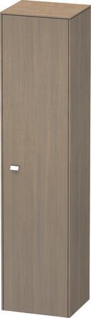 Tall cabinet, BR1330R1035 Hinge position: Right, Oak terra Matt, Decor, Handle Chrome