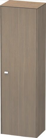 Tall cabinet, BR1331R1035 Hinge position: Right, Oak terra Matt, Decor, Handle Chrome