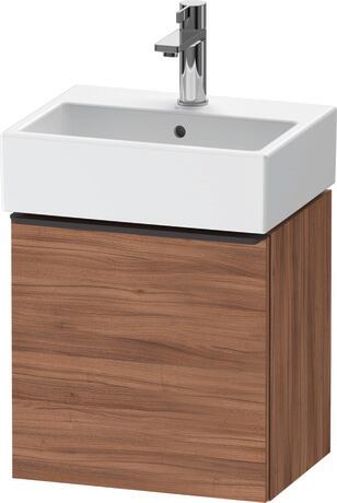 Vanity unit wall-mounted, DE4217LBD790000 Walnut Matt, Decor, Handle Diamond black