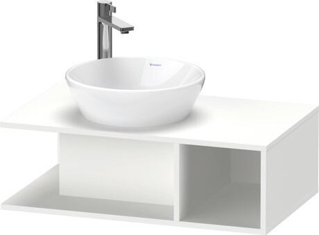 Console vanity unit wall-mounted, DE491801818 White Matt, Decor