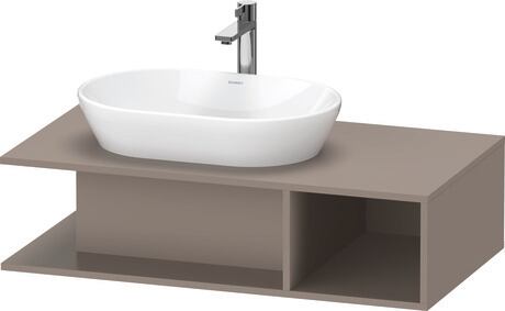 Console vanity unit wall-mounted, DE492904343 Basalte Matt, Decor