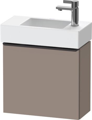 Vanity unit wall-mounted, DE4219RBD430000 Basalte Matt, Decor, Handle Diamond black