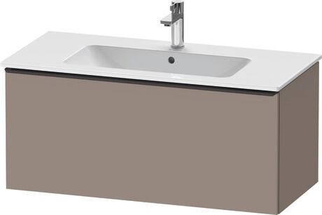 Vanity unit wall-mounted, DE42630BD430000 Basalte Matt, Decor, Handle Diamond black