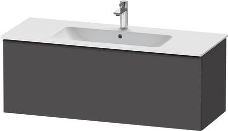 Vanity unit wall-mounted, DE42640BD490000 Graphite Matt, Decor, Handle Diamond black