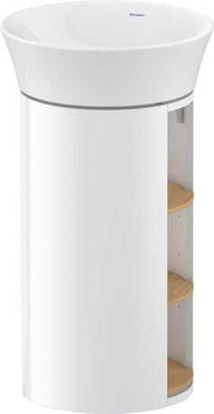 Vanity unit floorstanding, WT42390H585 White High Gloss, Lacquer