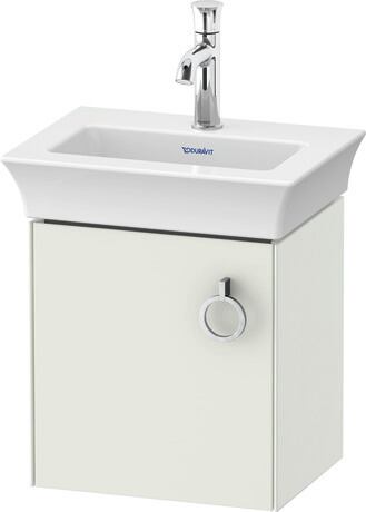 Vanity unit wall-mounted, WT4250L3636 White Satin Matt, Lacquer