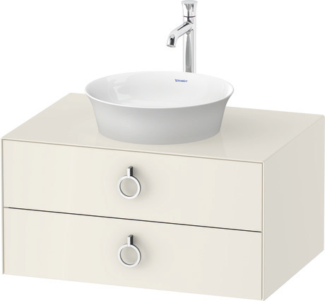 Console vanity unit wall-mounted, WT49900H4H4 Nordic white High Gloss, Lacquer