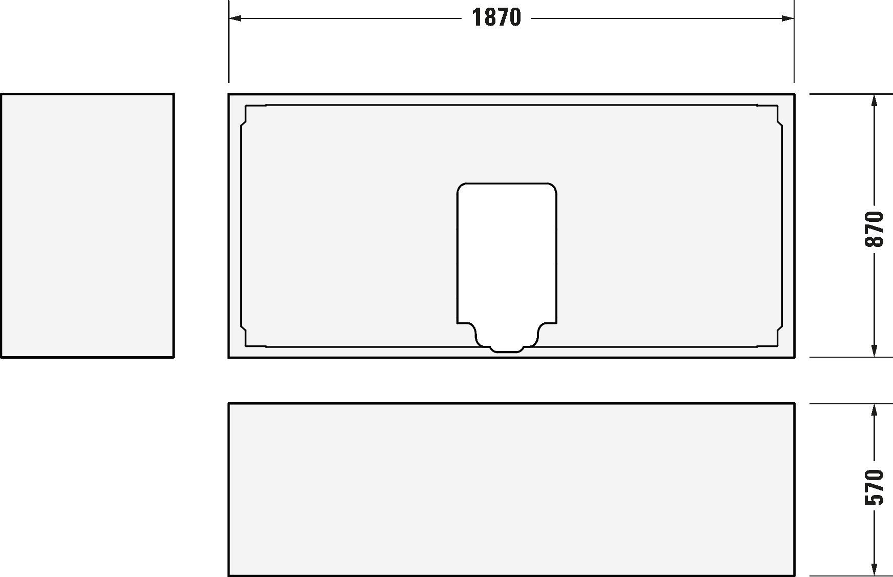 Bathtub support, 791448