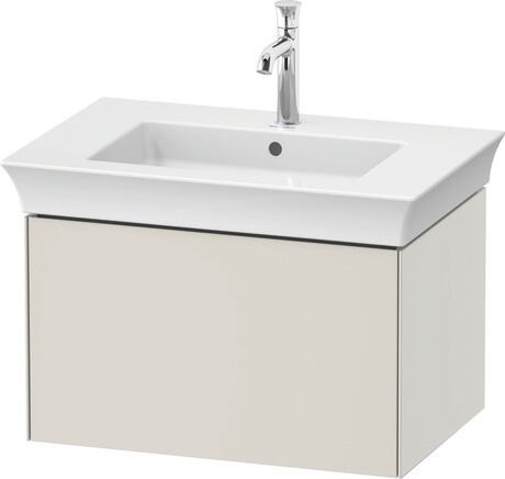 Vanity unit wall-mounted, WT424103939 Nordic white Satin Matt, Lacquer