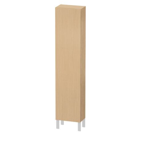 Tall cabinet, LC1170R3030 Hinge position: Right, Natural oak Matt, Decor