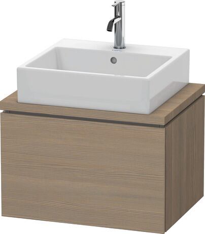 Console vanity unit wall-mounted, LC580003535 Oak terra Matt, Decor