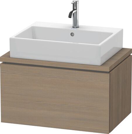 Console vanity unit wall-mounted, LC580103535 Oak terra Matt, Decor