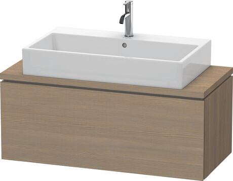 Console vanity unit wall-mounted, LC580403535 Oak terra Matt, Decor