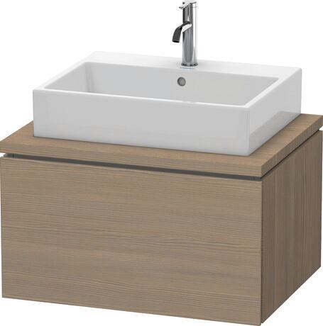 Console vanity unit wall-mounted, LC581103535 Oak terra Matt, Decor