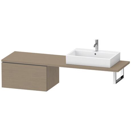 Low cabinet for console, LC585403535 Oak terra Matt Decor