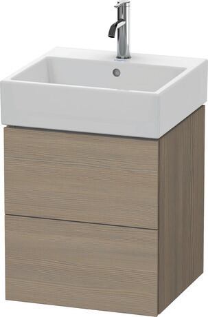 Vanity unit wall-mounted, LC627403535 Oak terra Matt, Decor