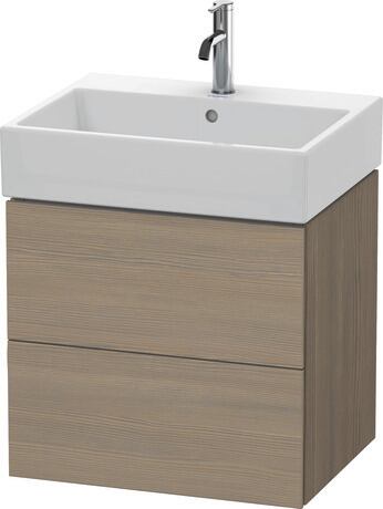 Vanity unit wall-mounted, LC627503535 Oak terra Matt, Decor