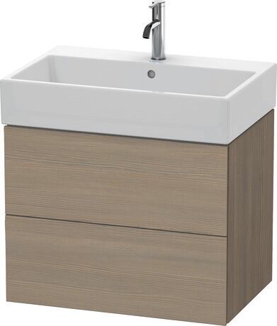 Vanity unit wall-mounted, LC627603535 Oak terra Matt, Decor