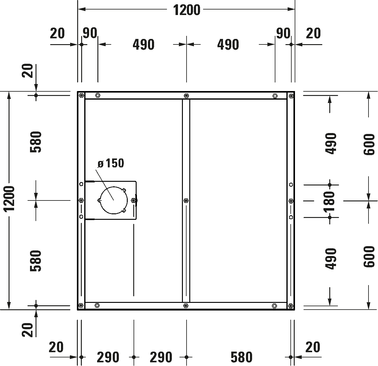 Support frame, 791376