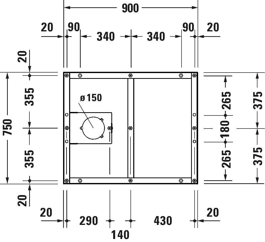 Support frame, 791377