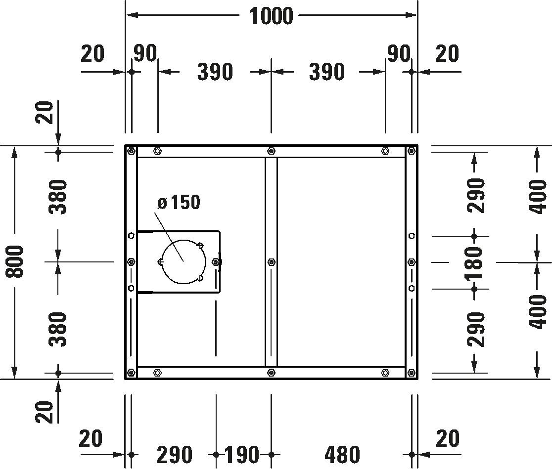 Support frame, 791380