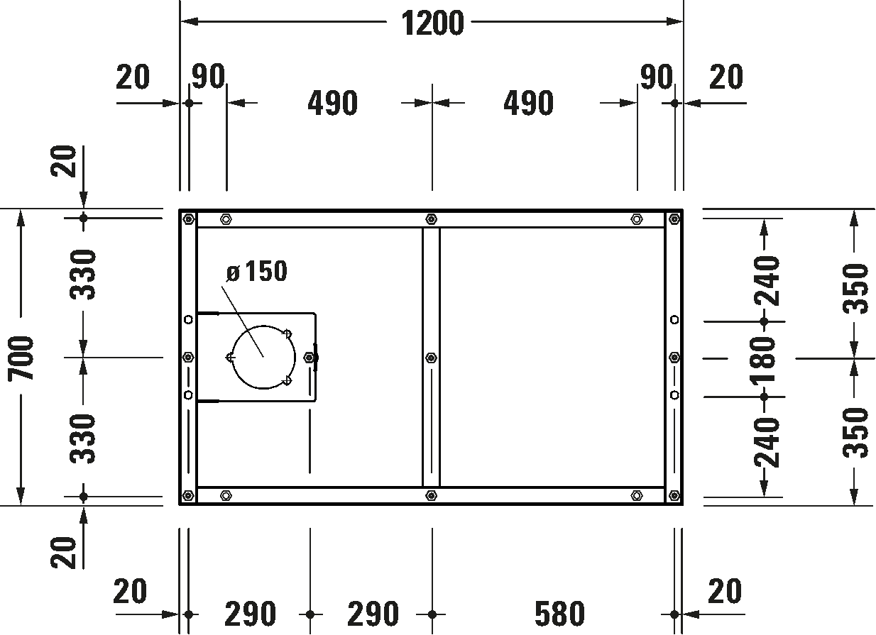 Support frame, 791382