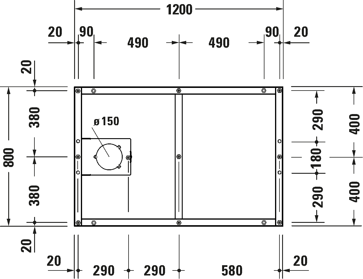 Support frame, 791383