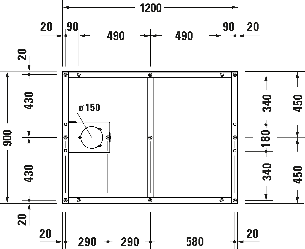 Support frame, 791384