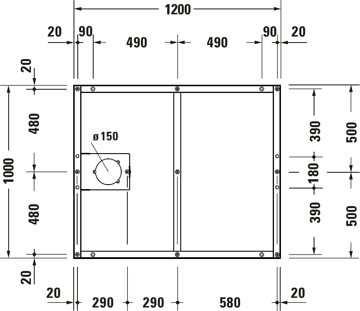 Support frame, 791385