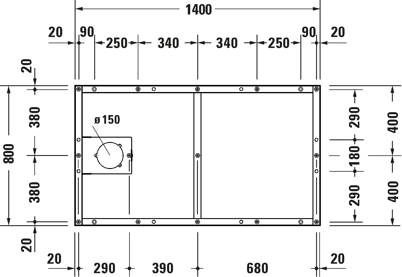 Support frame, 791387