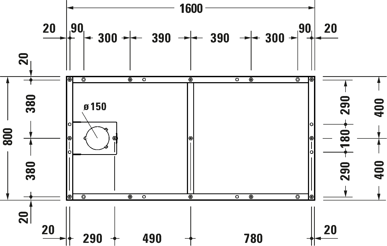 Support frame, 791393