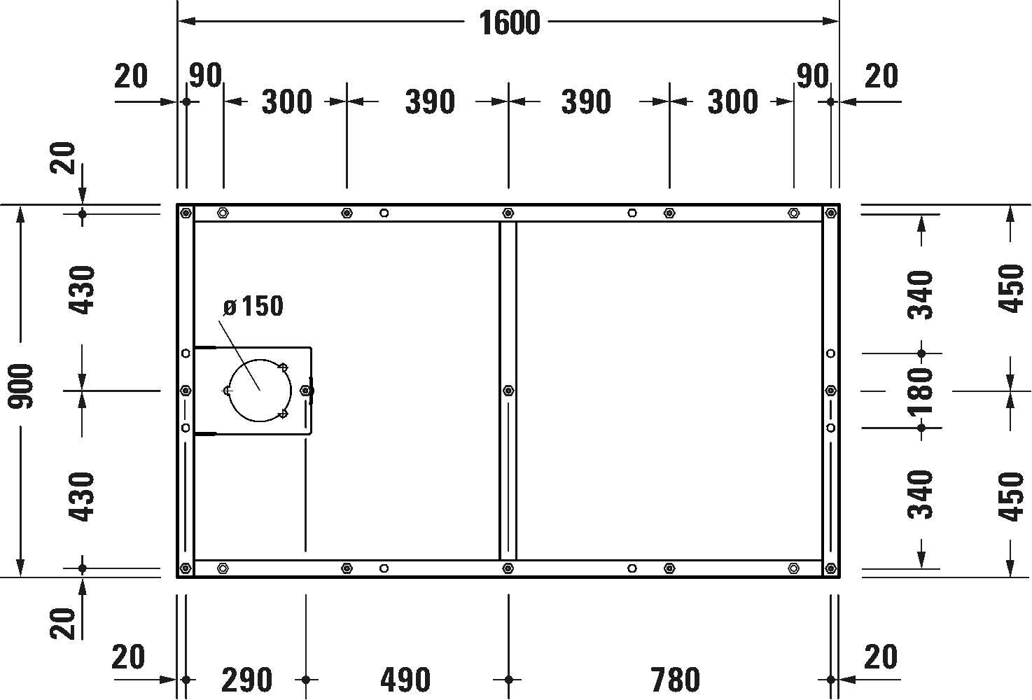 Support frame, 791394