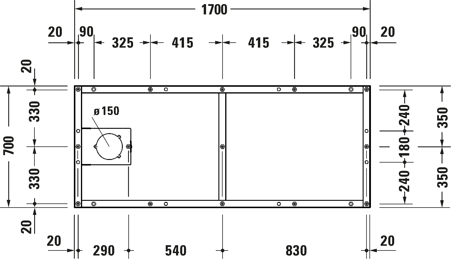 Support frame, 791396