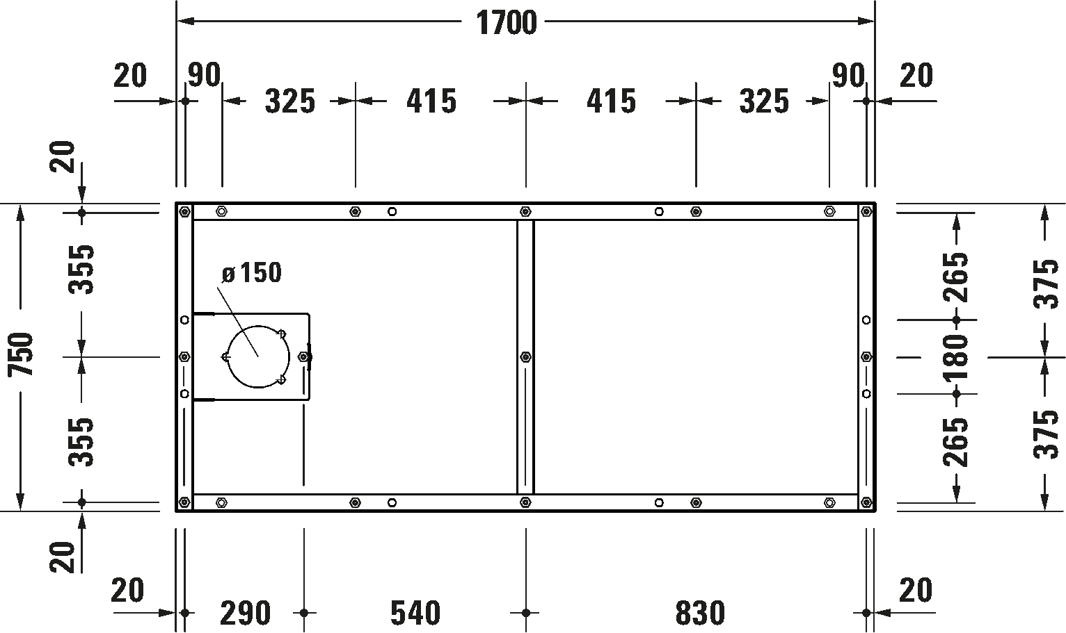 Support frame, 791397