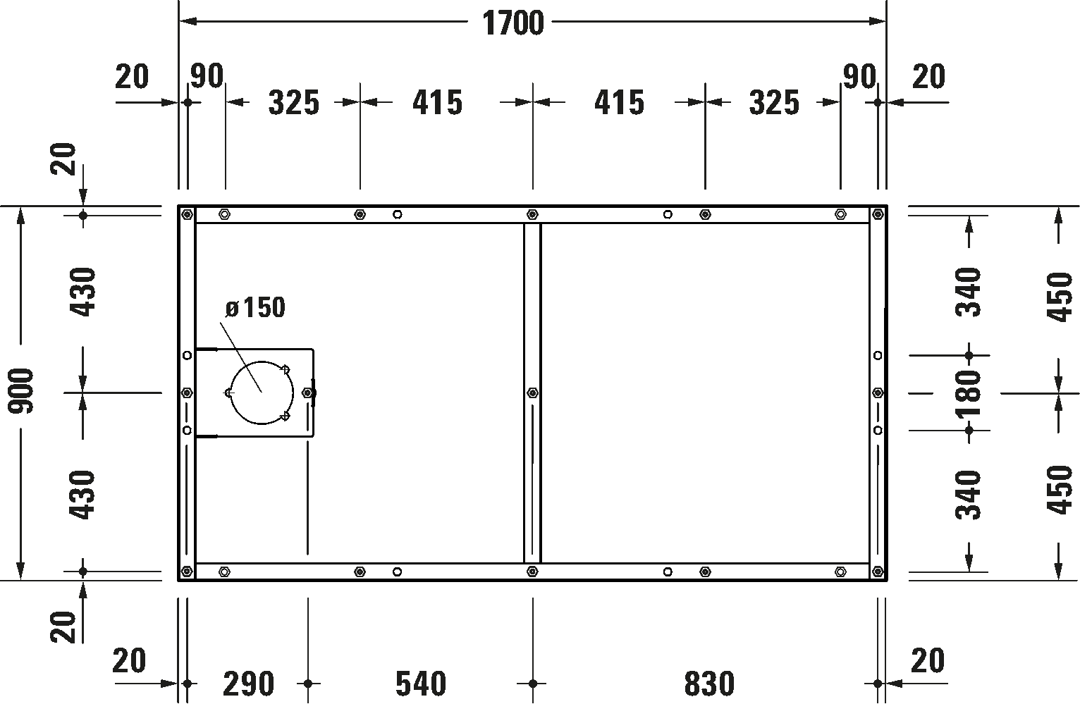 Support frame, 791398