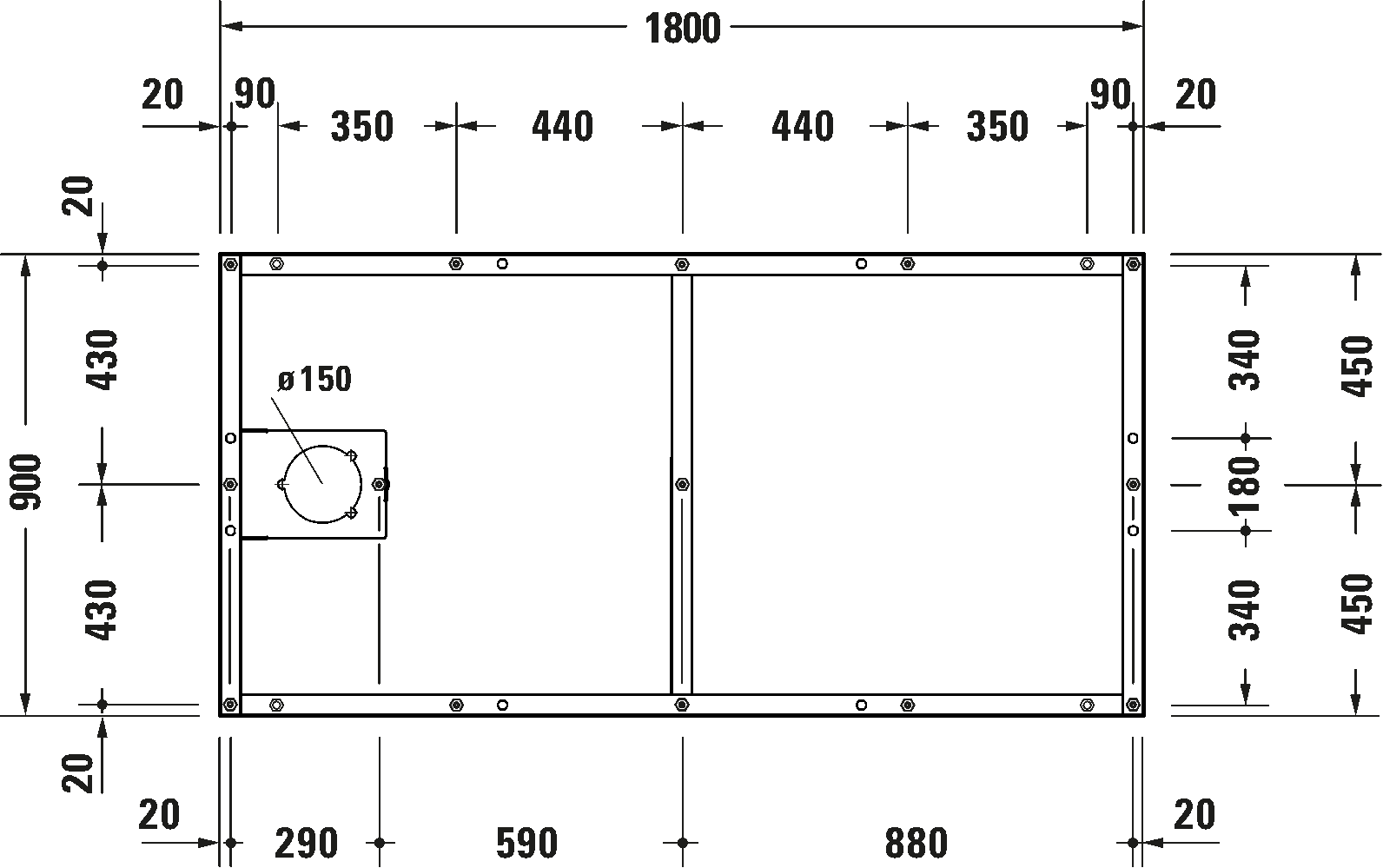 Support frame, 791399