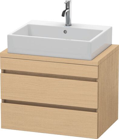 Console vanity unit wall-mounted, DS530603030 Natural oak Matt, Decor