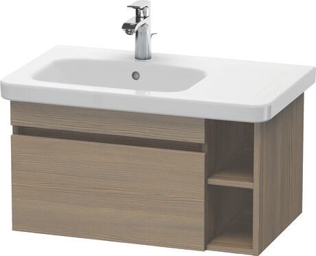 Vanity unit wall-mounted, DS639403535 Oak terra Matt, Decor