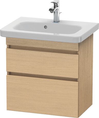 Vanity unit wall-mounted, DS647903030 Natural oak Matt, Decor